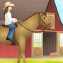 Joue � Rattrape les cochons avec ton cheval
