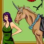 Joue � Sandra et Bogota la licorne